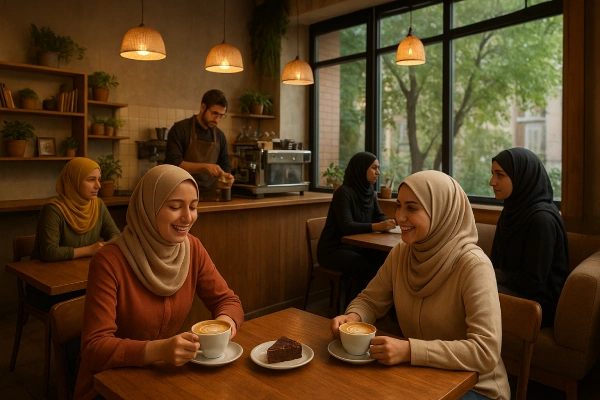 بهترین کافه های قم