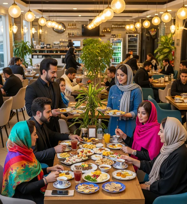 بهترین کافه رستوران های قم