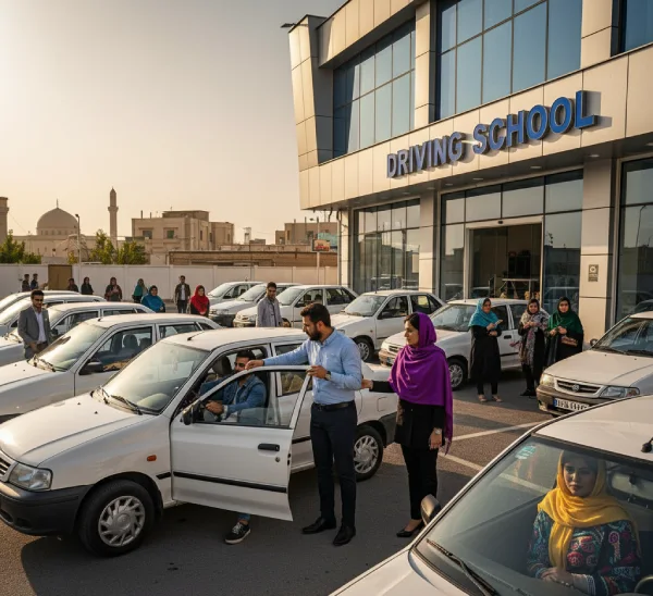 آموزشگاه رانندگی ابراهیم گل قم