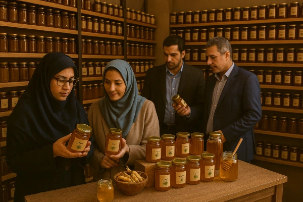 عسل فروردین قم