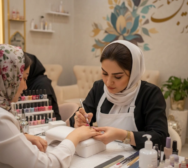 ناخن کار قم