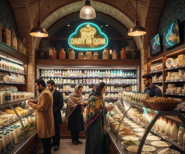 بهترین لبنیاتی قم