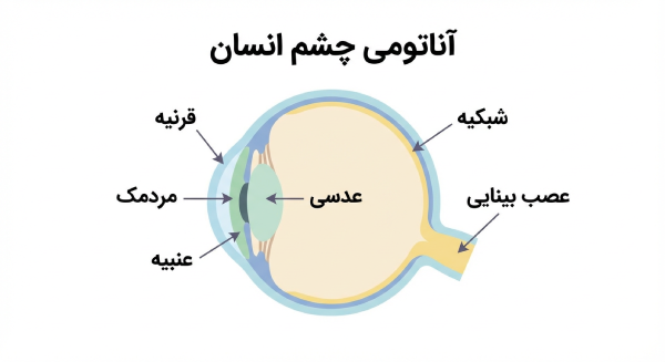 آناتومی چشم انسان