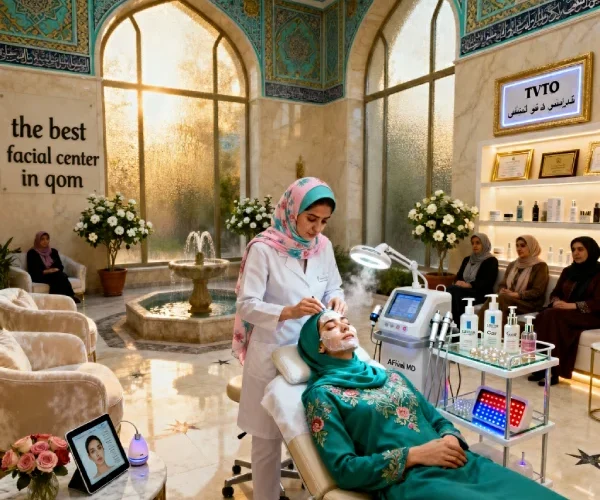 بهترین مرکز فیشیال صورت در قم