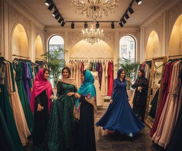 بهترین مزون لباس مجلسی قم