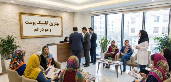 بهترین کلینیک پوست و مو در قم