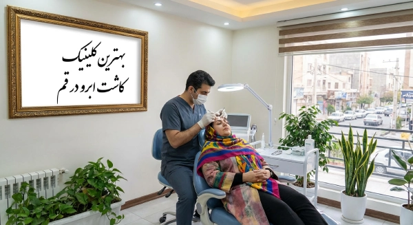 بهترین کلینیک کاشت ابرو درقم