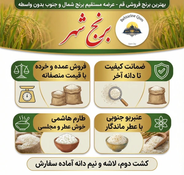 برنج شهر عابدینی قم