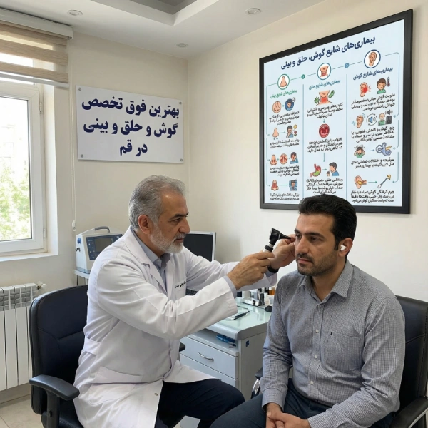 بهترین فوق تخصص گوش و حلق و بینی در قم